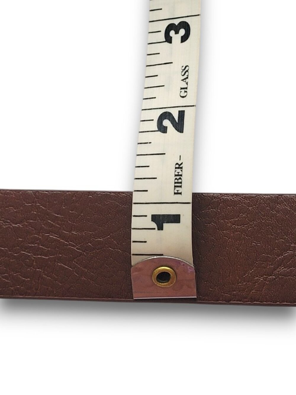 Ellen Tracy Women's Western Faux Leather Belt M Engraved Buckle Boho NWOT - Picture 6 of 7